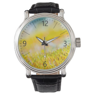 Farbenfrohe Sprossen Armbanduhr