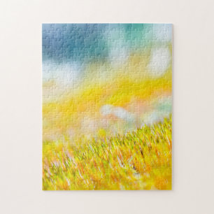 Farbenfrohe Sprossen Puzzle