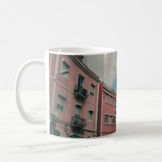 FARBENFROHE STADT KAFFEETASSE