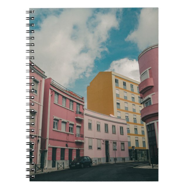 FARBENFROHE STADT NOTIZBLOCK (Vorderseite)
