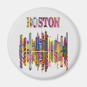 Farbenfrohe Stadtführung von Boston Magnet