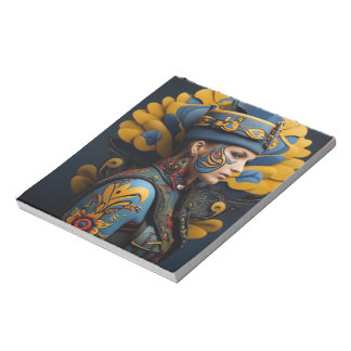 Farbenfrohe Stamm Girl Notepads auf Verkauf! Notizblock