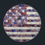 Farbenfrohe Star-Spangled Banner America Flag Dartscheibe<br><div class="desc">O sagen Sie, sehen Sie, durch das frühe Licht des Morgens, Was so stolz hagelten wir beim letzten Glanz der Dämmerung? Wessen breite Streifen und helle Sterne, durch den gefährlichen Kampf, O'sind die Stadtmauern, die wir gesehen haben, waren so galant streaming? Und die rote Brille der Raketen, die Bomben, die...</div>