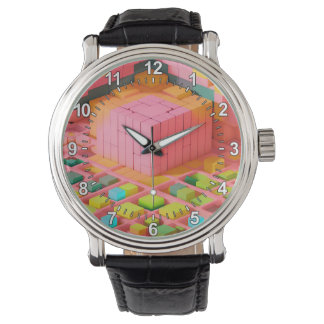 Farbenfrohe Süße Armbanduhr