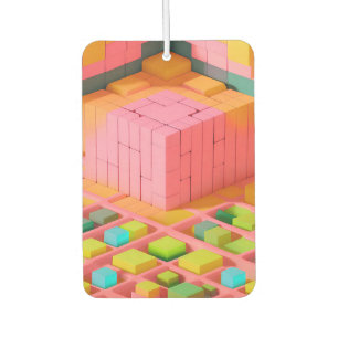 Farbenfrohe Süße Autolufterfrischer