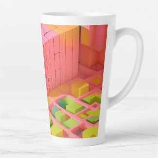 Farbenfrohe Süße Milchtasse