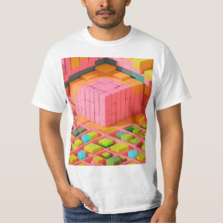 Farbenfrohe Süße T-Shirt