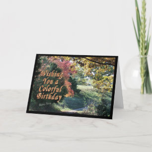 Farbenfrohe Tageskarte anpassen Karte