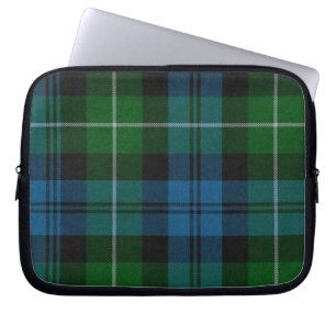Farbenfrohe Tartan-Karo-Laptop-Hülle Laptopschutzhülle