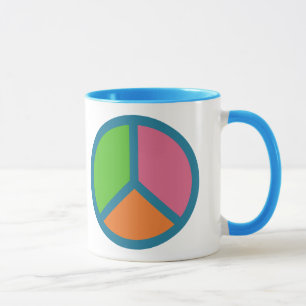 Farbenfrohe Tasse