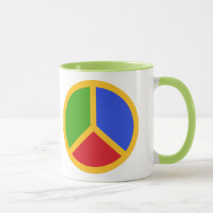 Farbenfrohe Tasse