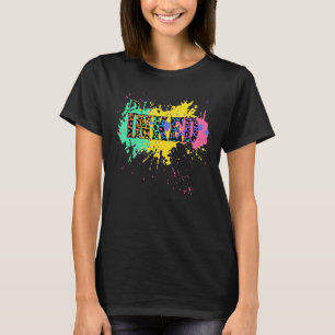 Farbenfrohe Tattoo T-Shirt