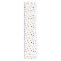 Farbenfrohe Terrazzo Print Fun Table Runner
