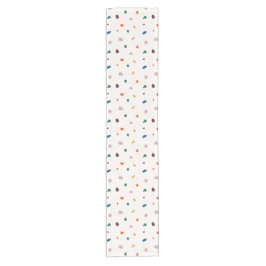 Farbenfrohe Terrazzo Print Fun Table Runner Kurzer Tischläufer
