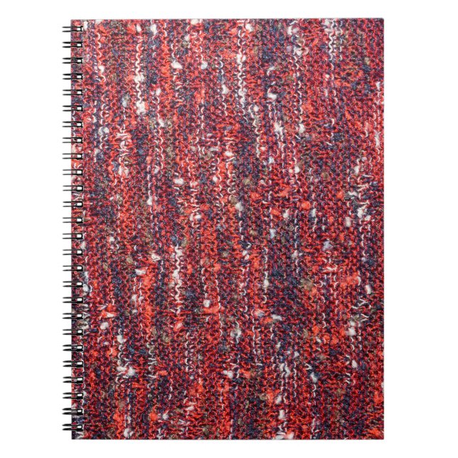 Farbenfrohe Textur: Gemütlicher Hintergrund Notizblock (Vorderseite)