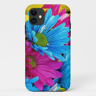 Farbenfrohe Tische iPhone 11 Hülle