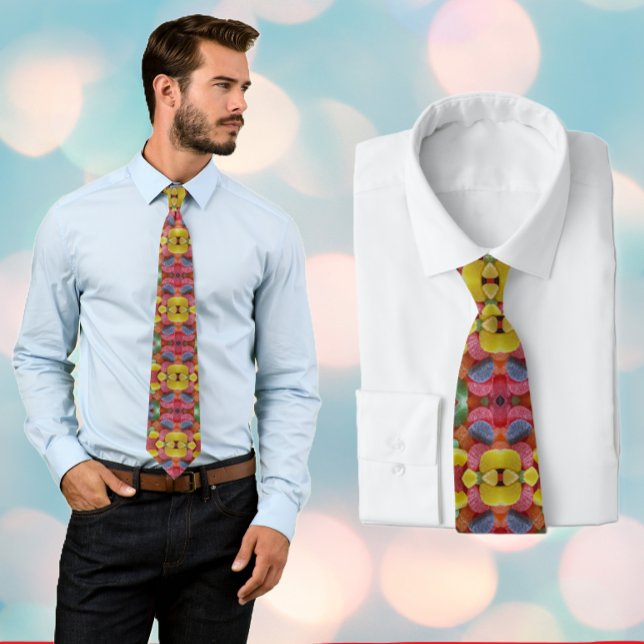 Farbenfrohe Totally Frucht Candy Krawatte (Von Creator hochgeladen)