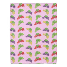 Farbenfrohe Traubenmuster