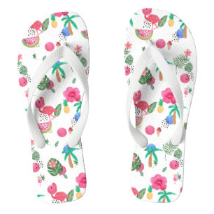 Farbenfrohe Tropica Flip Flops