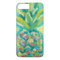 Farbenfrohe tropische Ananas