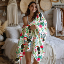 Farbenfrohe tropische Blume