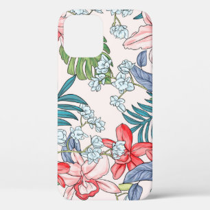 Farbenfrohe tropische Dschungel Nahtlose Printwerb Case-Mate iPhone Hülle