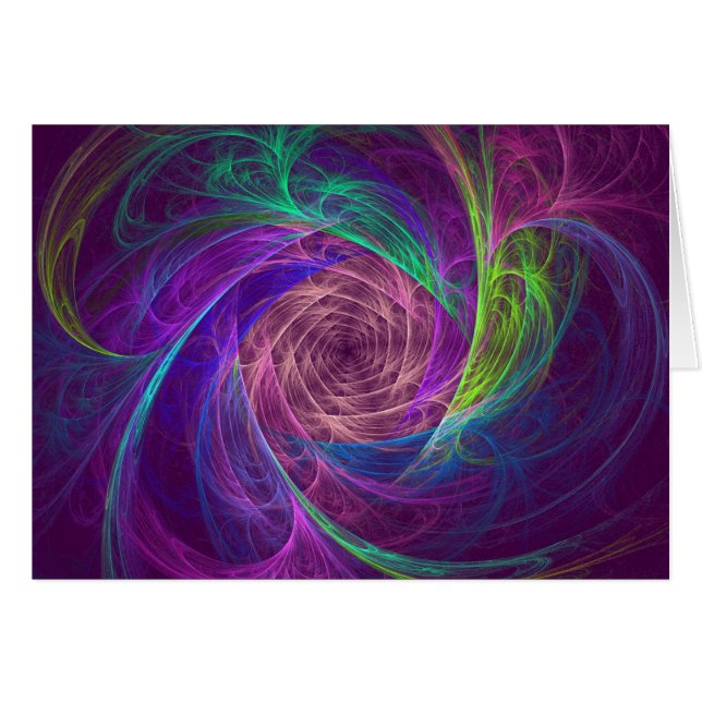 Farbenfrohe Unendlichkeit (Vorderseite (Horizontal))