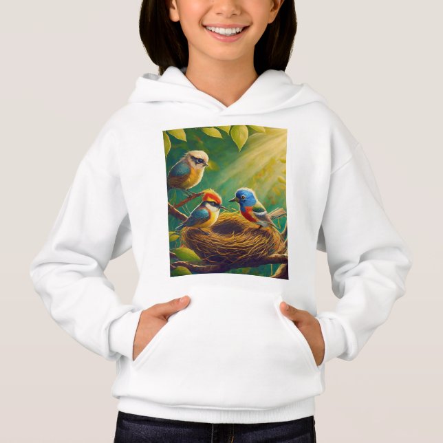 Farbenfrohe Unternehmen Hoodie (Vorderseite)