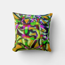 Farbenfrohe, verdrehte Ausschnitte Limon.., eingek