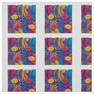 Farbenfrohe Verpackungspapier mit kreativem Blumen Stoff