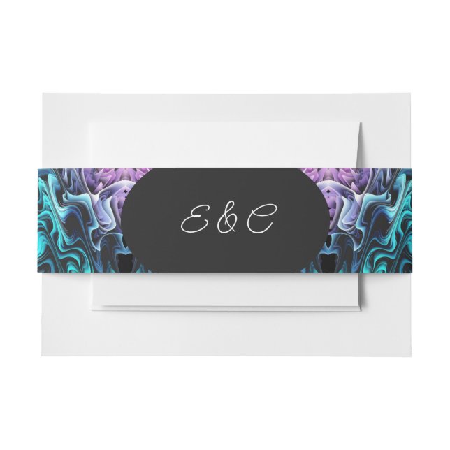 Farbenfrohe Verzauberung Einladungsbanderole (Vorderseite Beispiel)