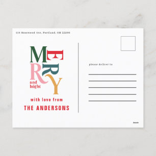 Farbenfrohe, Vintage Ankündigung