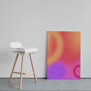 Farbenfrohe, Vintage Farbenpracht, strahlendes Pos Poster