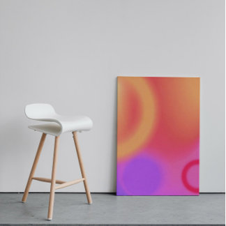 Farbenfrohe, Vintage Farbenpracht, strahlendes Pos Poster