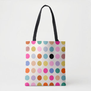 Farbenfrohe vintage geometrische Punkte
