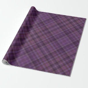 Farbenfrohe violette Farbtöne des Jahres Streifen Geschenkpapier