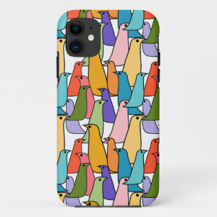 Farbenfrohe Vögel Case-Mate iPhone Hülle