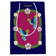 Farbenfrohe Vögel. Dunkelblau