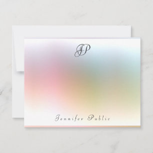 Farbenfrohe Vorlage für die Kalligraphie