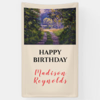 Farbenfrohe Waldlichtblüte Lila Gelbgrün