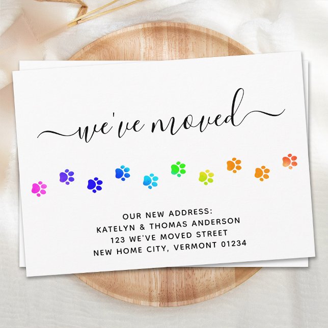 Farbenfrohe Wanderpfähle Personalisiert bewegen Ankündigung (Von Creator hochgeladen)