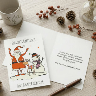 Farbenfrohe Weihnachten Non-Foto-Glück Neues Jahr