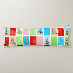 Farbenfrohe Weihnachten Seitenschläferkissen