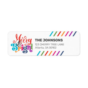 Farbenfrohe Weihnachts-Foto