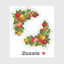 Farbenfrohe Weihnachtsfeiertage