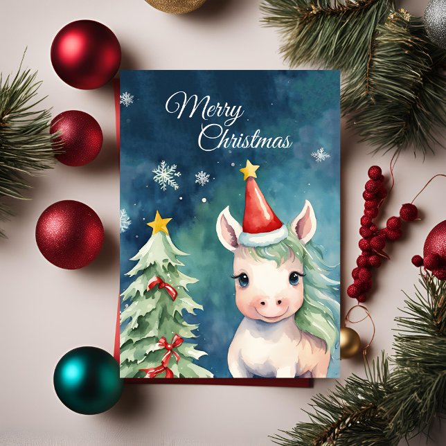 Farbenfrohe Weihnachtsfeiertage Gruß Karte (Von Creator hochgeladen)