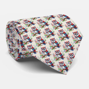 Farbenfrohe Weihnachtsfeiertage Neck Tie Krawatte