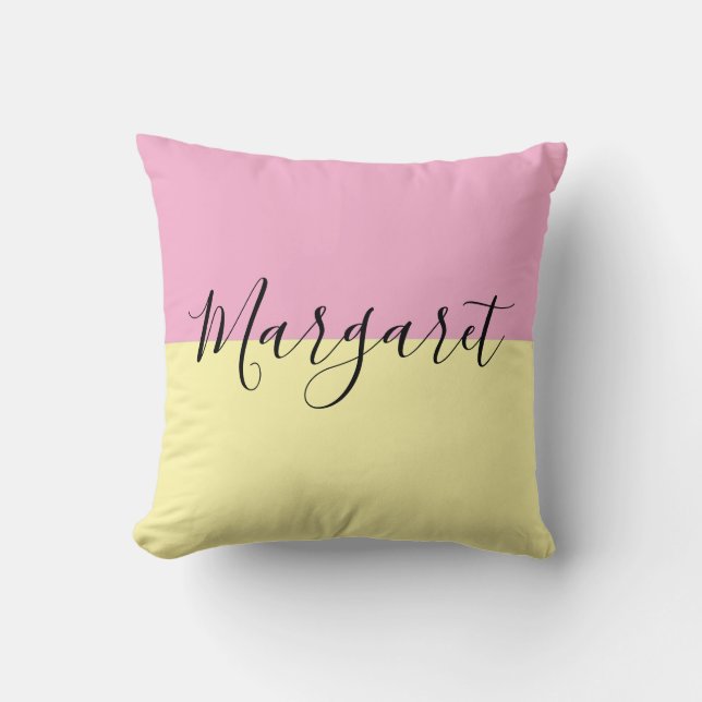 Farbenfrohe Weihnachtswurfkissen Kissen (Vorderseite)