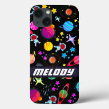 farbenfrohe Weltraumplaneten, Galaxie-Sternenmuste