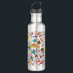 Farbenfrohe Whimsical Watercolor Veggies Edelstahlflasche<br><div class="desc">Genießen Sie dieses skurrile Aquarellfrucht- und Veggiesmuster mit dieser farbenfrohen Wasserflasche. Sie können immer Ihren eigenen Text hinzufügen. Lass mir Bescheid,  wenn du etwas Maßgeschneidert haben möchtest. Wenn du es kaufst,  danke! Stellen Sie sicher,  dass Sie ein Bild auf Instagram von ihm in Aktion teilen und mich @shoshannahscribbles markieren:)</div>